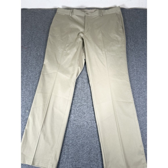 Nike Other - NEW Nike Golf Men's 38x32 Beige Khaki Flat Standard Fit Front Dri Fit Pants
